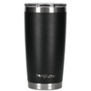 Duży kubek termiczny stalowy 600ml - black