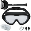 Okulary pływackie na basen gogle do pływania ANTI-FOG - black