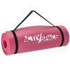Gruba mata do ćwiczeń NBR 1,5 cm - pink
