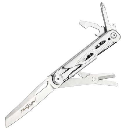 Multitool  survivalowy narzędzie wielofunkcyjne zestaw narzędzi 7w1 + bity