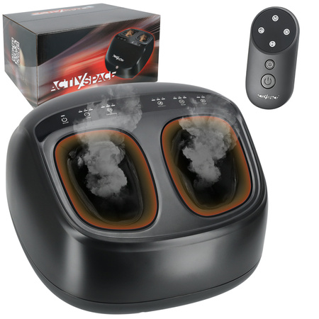 Masażer do stóp nóg SHIATSU z funkcją grzania relaksacyjny