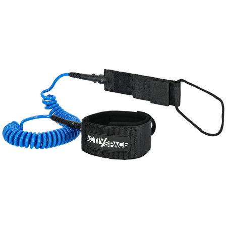 Linka bezpieczeństwa leash do deski SUP smycz 3m - blue